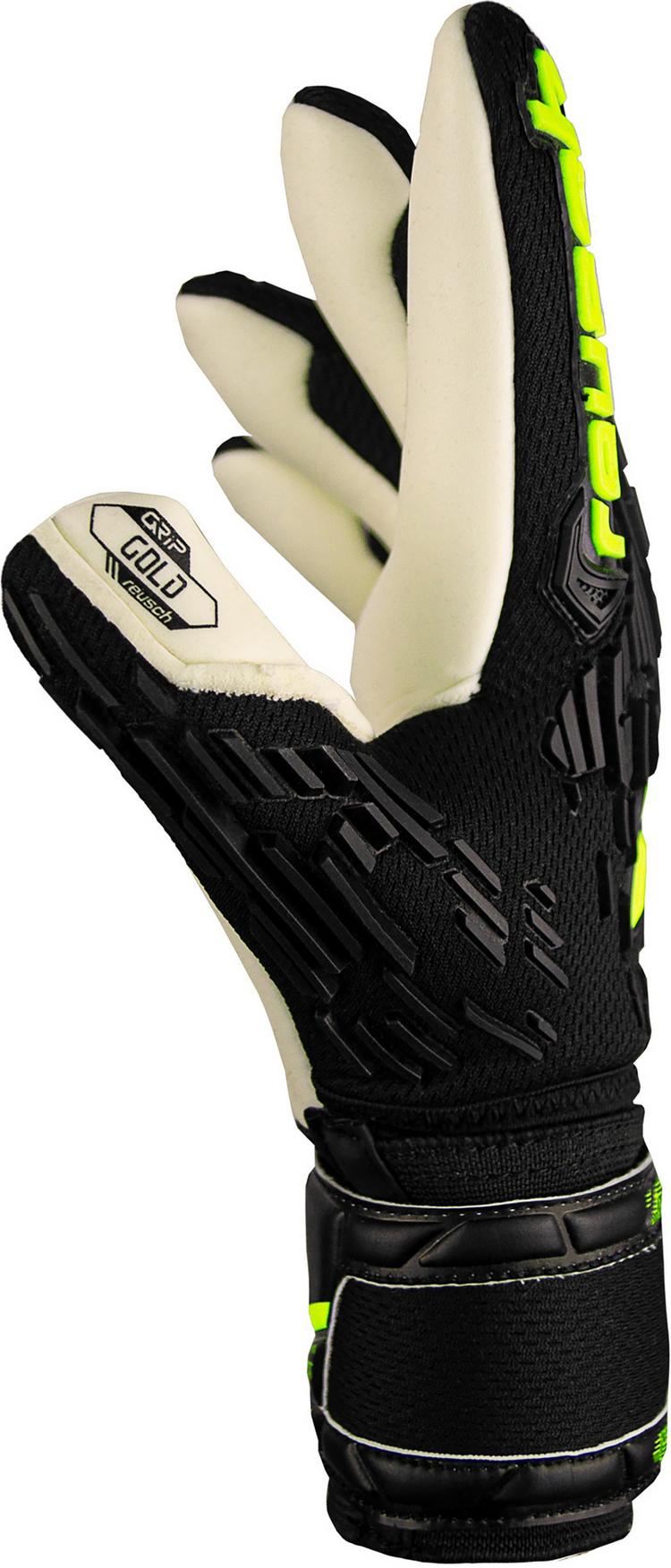 Reusch Reusch Attrakt Freegel Gold Junior Torwarthandschuhe - 7752 black/safety yellow - 1 | SportScheck