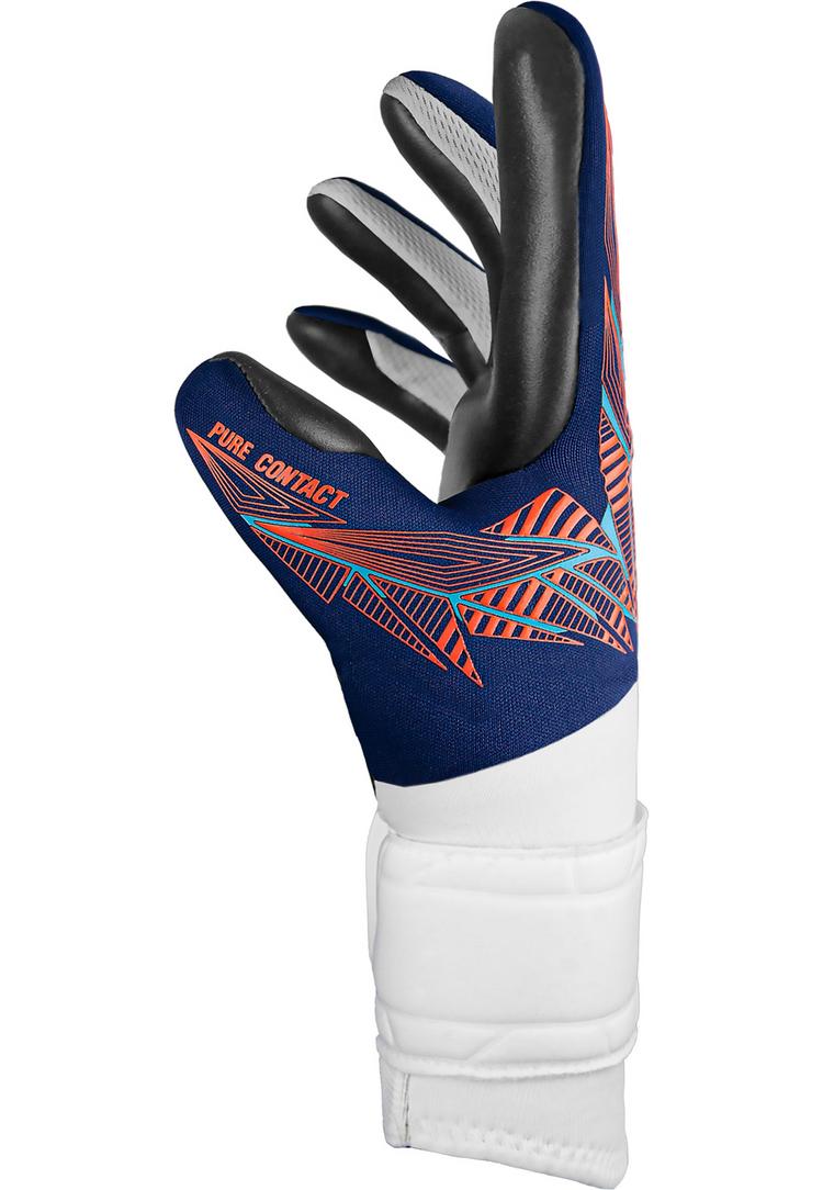 Reusch Reusch Pure Contact Silver Junior Torwarthandschuhe - 4848 premi blu/electr oran/blc - 0 | SportScheck