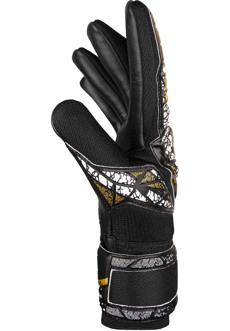 Reusch Reusch Attrakt Silver NC Finger Support Junior Torwarthandschuhe - 7740 black/gold/white/black - 6 | SportScheck