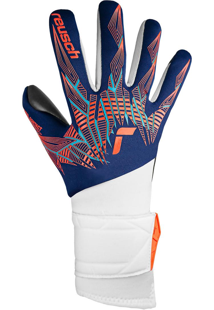 Reusch Reusch Pure Contact Silver Torwarthandschuhe - 4848 premi blu/electr oran/blc - 2 | SportScheck