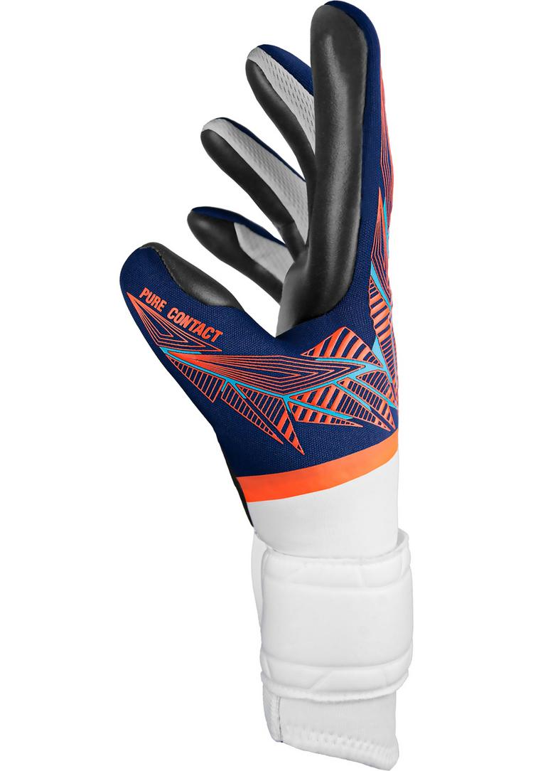 Reusch Reusch Pure Contact Gold Junior Torwarthandschuhe - 4848 premi blu/electr oran/blc - 0 | SportScheck