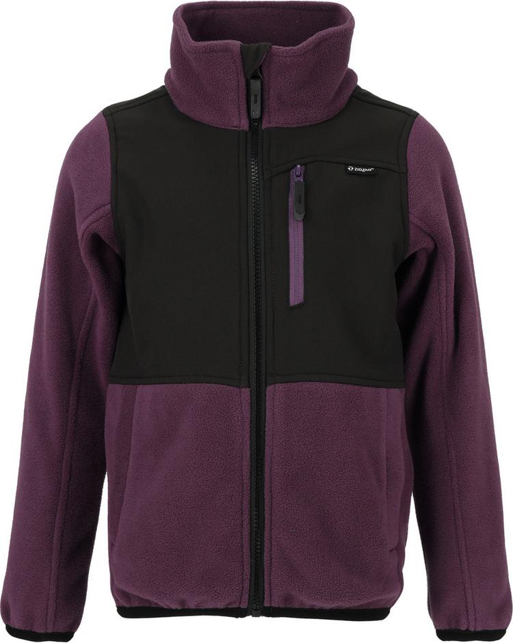 ZigZag ZigZag Carson Fleecejacke Kinder - 4149 Purple Pennant - 0 | SportScheck
