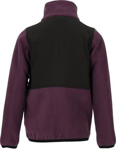 Rückansicht von ZigZag Carson Fleecejacke Kinder 4149 Purple Pennant