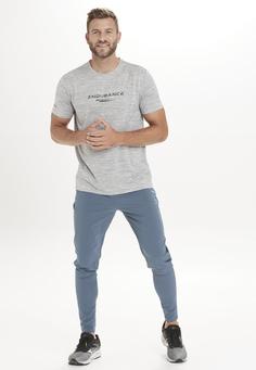 Rückansicht von Endurance PORTOFINO Printshirt Herren 1038 Mid Grey Melange