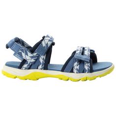 Rückansicht von Jack Wolfskin 2 IN 1 SANDAL K Outdoorsandalen Kinder elemental blue