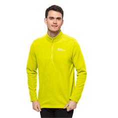 Rückansicht von Jack Wolfskin TAUNUS HZ M Fleecepullover Herren firefly