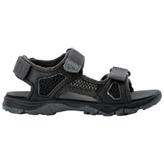 Rückansicht von Jack Wolfskin TARACO BEACH SANDAL K Outdoorsandalen Kinder black