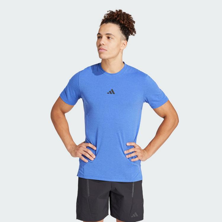 adidas adidas Designed for Training Workout T-Shirt Funktionsshirt Herren - Semi Lucid Blue - 0 | SportScheck