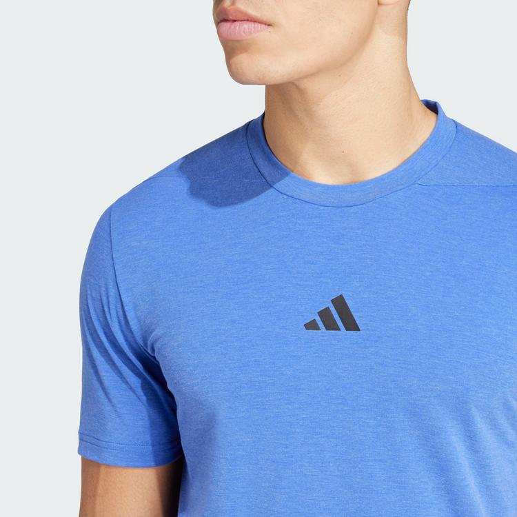 adidas adidas Designed for Training Workout T-Shirt Funktionsshirt Herren - Semi Lucid Blue - 0 | SportScheck