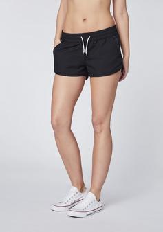 Rückansicht von Chiemsee Badeshorts Badeshorts Damen 19-3911 Black Beauty