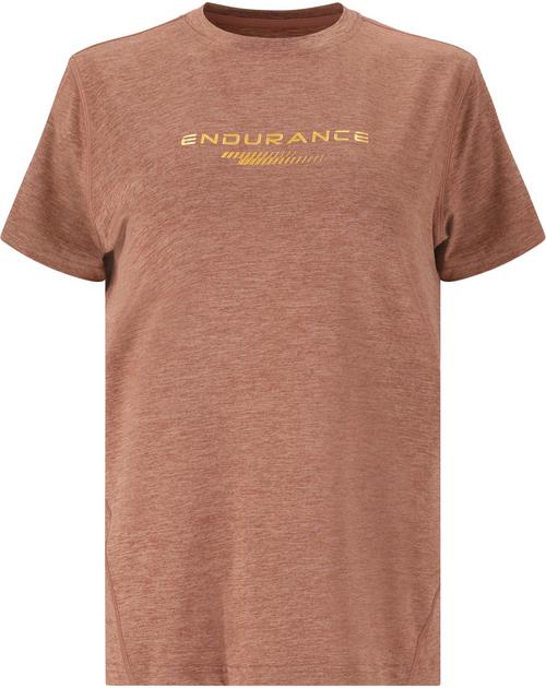 Endurance WANGE MELANGE Printshirt Damen