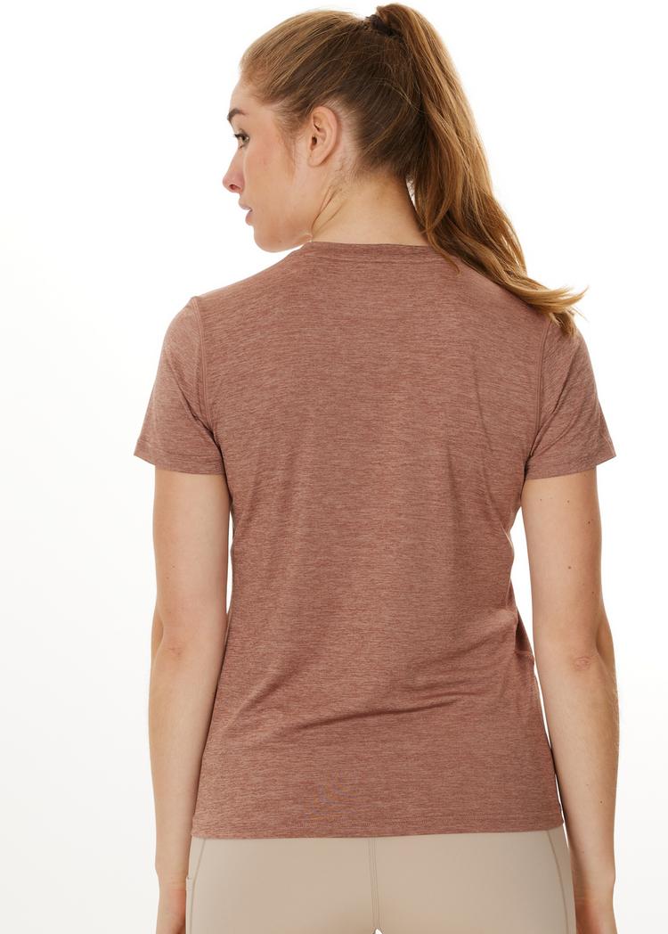 Endurance Endurance WANGE MELANGE Printshirt Damen - 5167 Clove - 2 | SportScheck