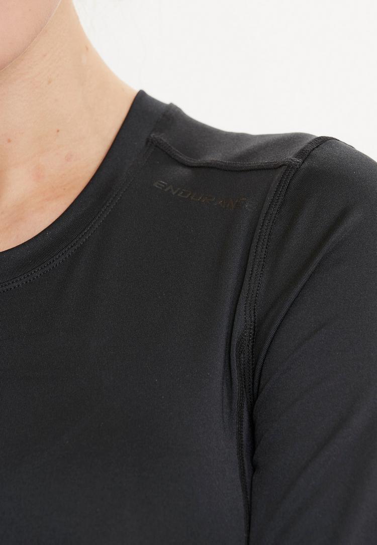 Endurance Endurance Power Langarmshirt Damen - 1001 Black - 0 | SportScheck