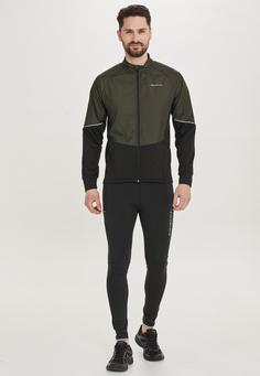 Rückansicht von Endurance Duo-Tech Laufjacke Herren 3069 Rosin