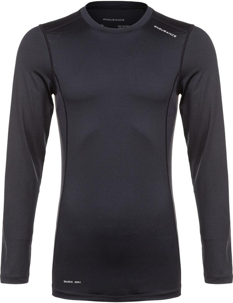 Endurance Endurance Power Langarmshirt Herren - 1001 Black - 0 | SportScheck