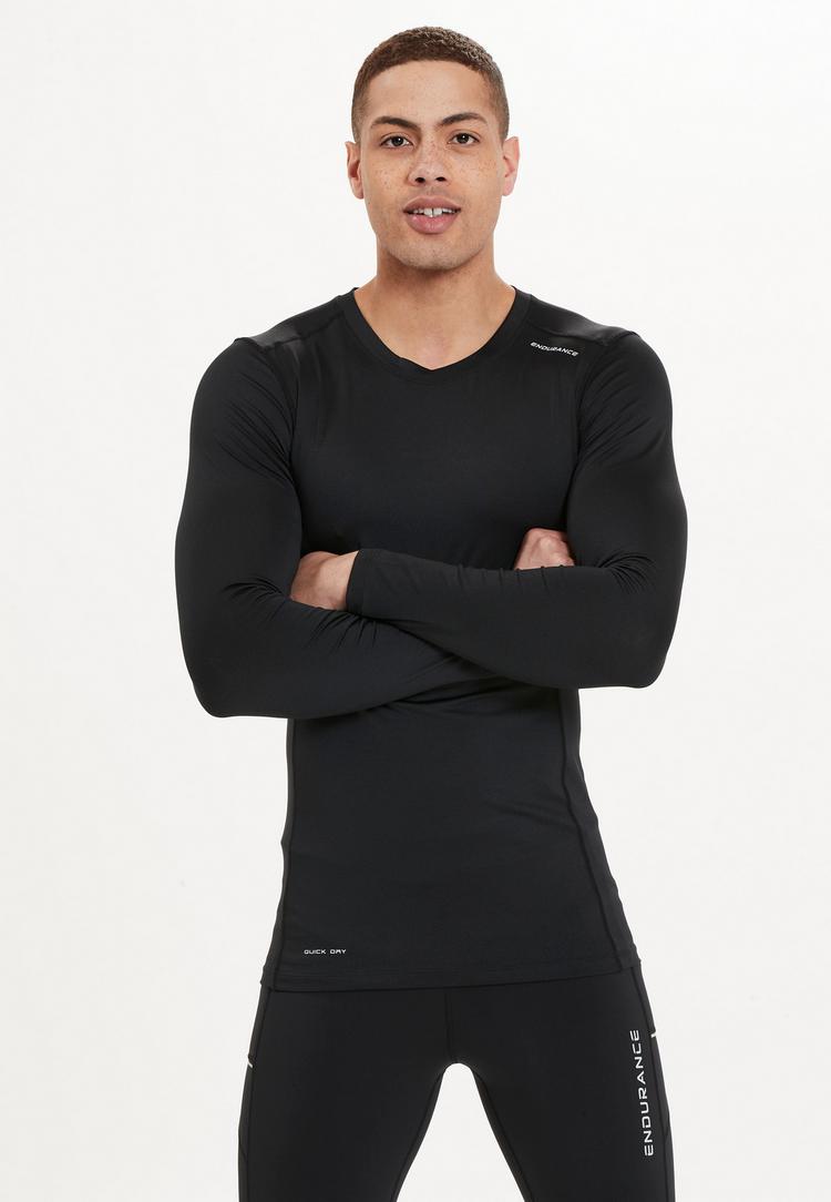 Endurance Endurance Power Langarmshirt Herren - 1001 Black - 1 | SportScheck
