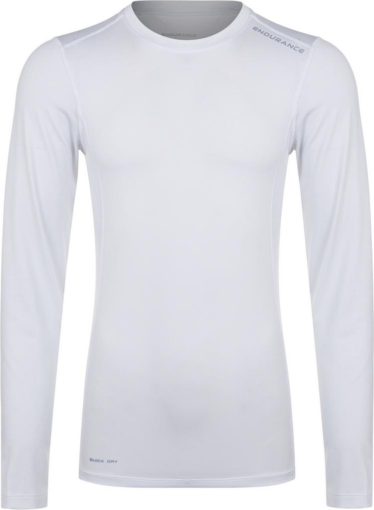 Endurance Endurance Power Jr. Langarmshirt Kinder - 1002 White - 0 | SportScheck
