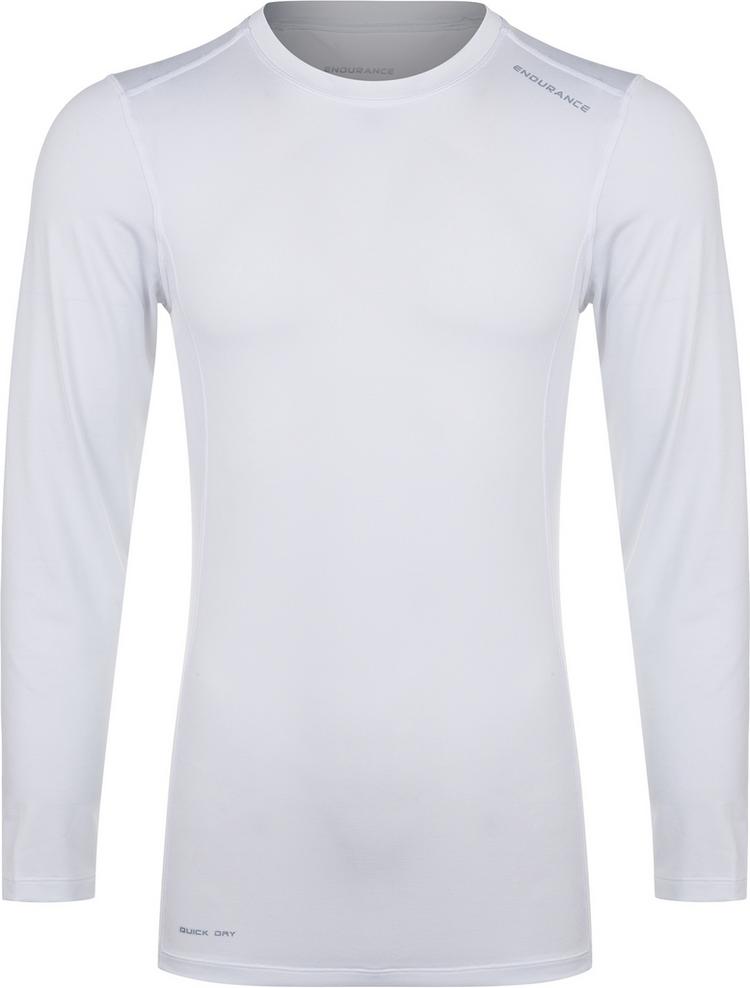 Endurance Endurance Power Langarmshirt Herren - 1002 White - 0 | SportScheck