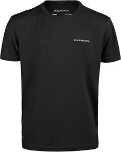 Endurance Vernon Jr. Laufshirt Kinder 1001 Black