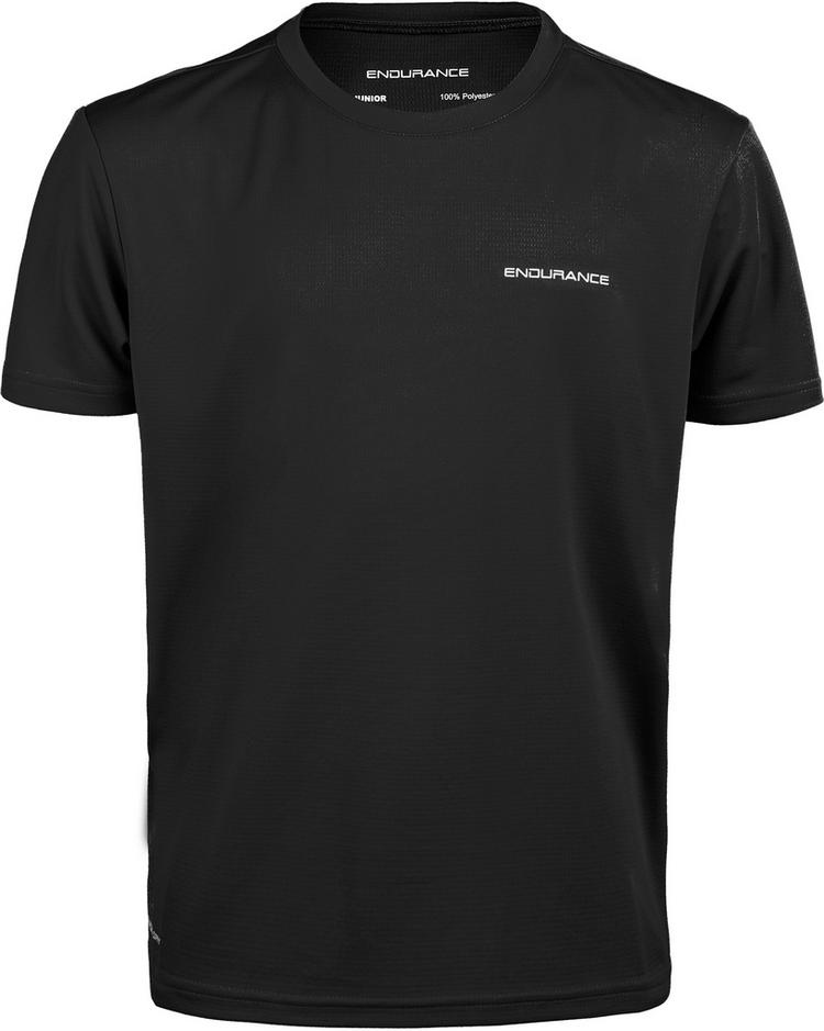 Endurance Endurance Vernon Jr. Laufshirt Kinder - 1001 Black - 0 | SportScheck