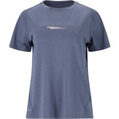 Endurance WANGE MELANGE Printshirt Damen 2177 Serenity Blue