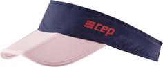 CEP THE RUN VISOR Visor dark blue/cream