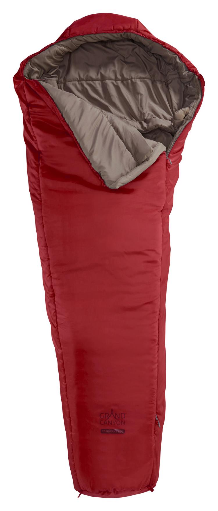 Grand Canyon Grand Canyon FAIRBANKS 190 Kunstfaserschlafsack - Red Dahlia - 2 | SportScheck