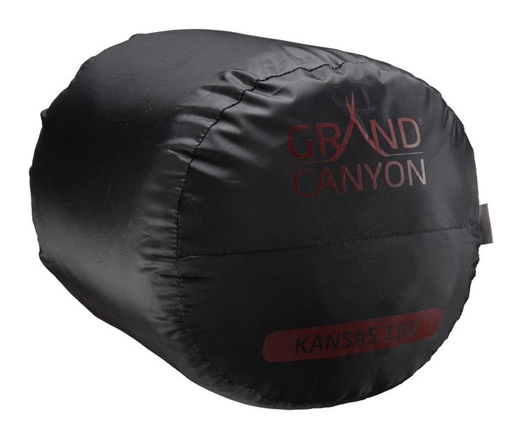 Grand Canyon Grand Canyon KANSAS 190 Kunstfaserschlafsack - Red Dahlia - 1 | SportScheck