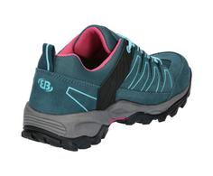 Rückansicht von Brütting Outdoorschuh Multifunktionsschuhe Damen petrol/türkis/pink