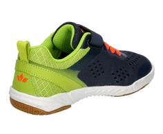 Rückansicht von LICO Sportschuh Hallenschuhe Kinder marine/lemon/orange