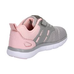 Rückansicht von LICO Sneaker Sneaker Kinder grau/rosa