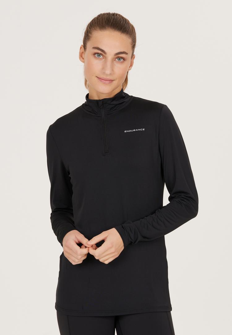 Endurance Endurance Jaelyn Langarmshirt Damen - 1001 Black - 1 | SportScheck