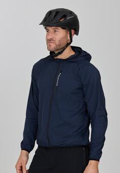 Rückansicht von Endurance Ditlev Regenjacke Herren 2101 Dark Sapphire