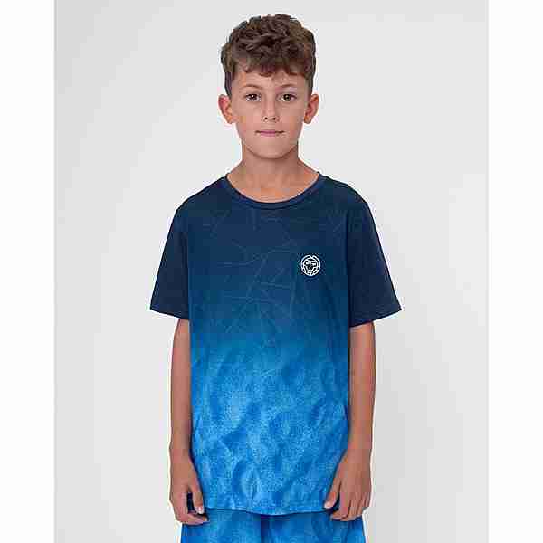 BIDI BADU Beach Spirit Junior Tee Tennisshirt Kinder Dark blue/Aqua