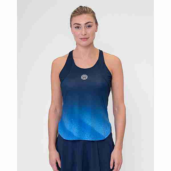 BIDI BADU Beach Spirit Tank Tennisshirt Damen Dark blue/Aqua