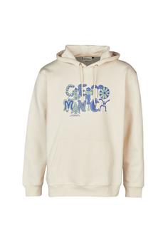 Cleptomanicx Guard the Garden Hoodie Herren Raw Undyed