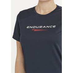 Rückansicht von Endurance Keiling Laufshirt Damen 2101 Dark Sapphire