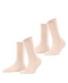 ESPRIT Basic Pure SO 2-Pack Socken Damen - orchid (8985)
