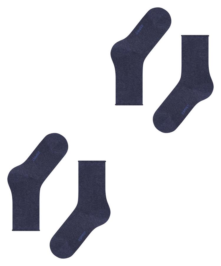ESPRIT ESPRIT Basic Pure SO 2-Pack Socken Damen - navyblue m (6490) - 2 | SportScheck