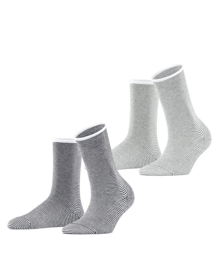 ESPRIT ESPRIT Allover Stripe  2-Pack Socken Damen - sortiment (0010) - 0 | SportScheck
