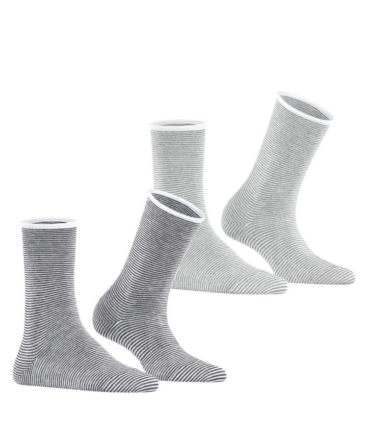 ESPRIT ESPRIT Allover Stripe  2-Pack Socken Damen - sortiment (0010) - 0 | SportScheck