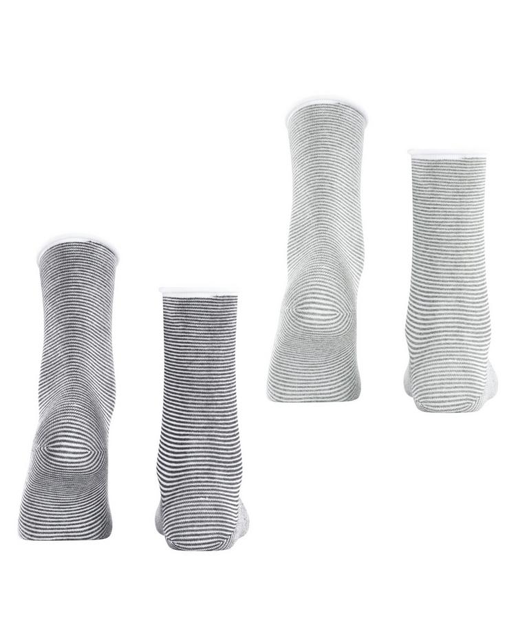 ESPRIT ESPRIT Allover Stripe  2-Pack Socken Damen - sortiment (0010) - 0 | SportScheck