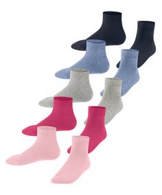 ESPRIT Solid-Mix SN 5-Pack Freizeitsocken Kinder sortiment (0010)