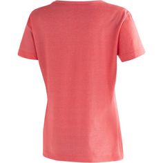 Rückansicht von Maier Sports Burgeis 25 T-Shirt Damen Fire Red