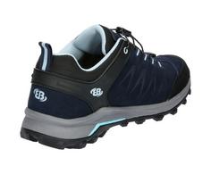 Rückansicht von Brütting Outdoorschuh Wanderschuhe Damen marine/blau