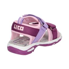 Rückansicht von LICO Sandale Sandalen Kinder rosa/lila