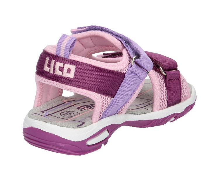 LICO LICO Sandale Sandalen M&auml;dchen - rosa/lila - 0 | SportScheck