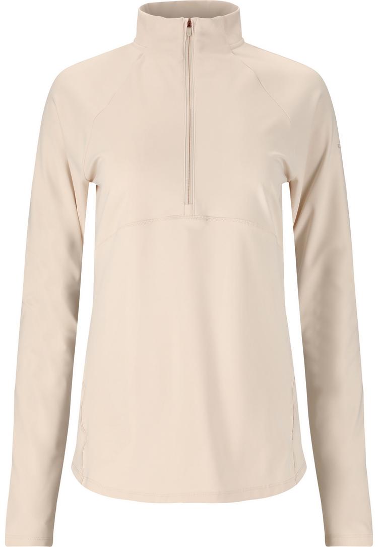 Endurance Endurance Lucile Langarmshirt Damen - 1091 White Sand - 0 | SportScheck