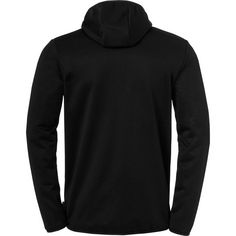 Rückansicht von Uhlsport Essential Fleece Jacket Kapuzenjacke Kinder schwarz