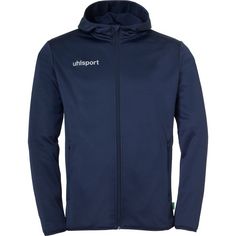 Uhlsport Essential Fleece Jacket Kapuzenjacke Kinder marine